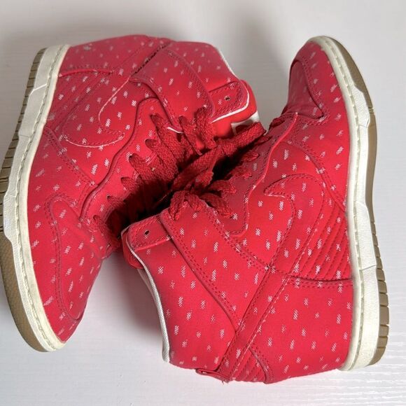 Nike Dunk Sky Hi Hidden Wedge Lace Up Women’s Size 6 Sneaker Shoe Hyper … - Picture 8 of 10